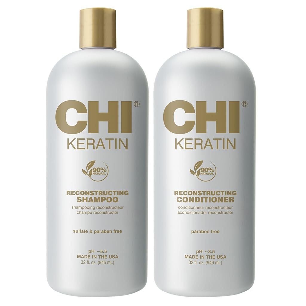 Keratin Reconstructing Shampoo & Conditioner