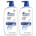 Classic Clean Anti Dandruff Shampoo 32 Oz Pack of 2